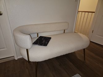 Modern Fuzzy Sofa