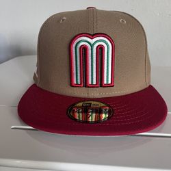 New Era Mexico Hat Size 7