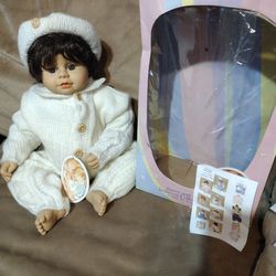 Heritage Mint Sweet and Innocent Collection 20" Cuddle Me Babies 2001 Doll vinyl
