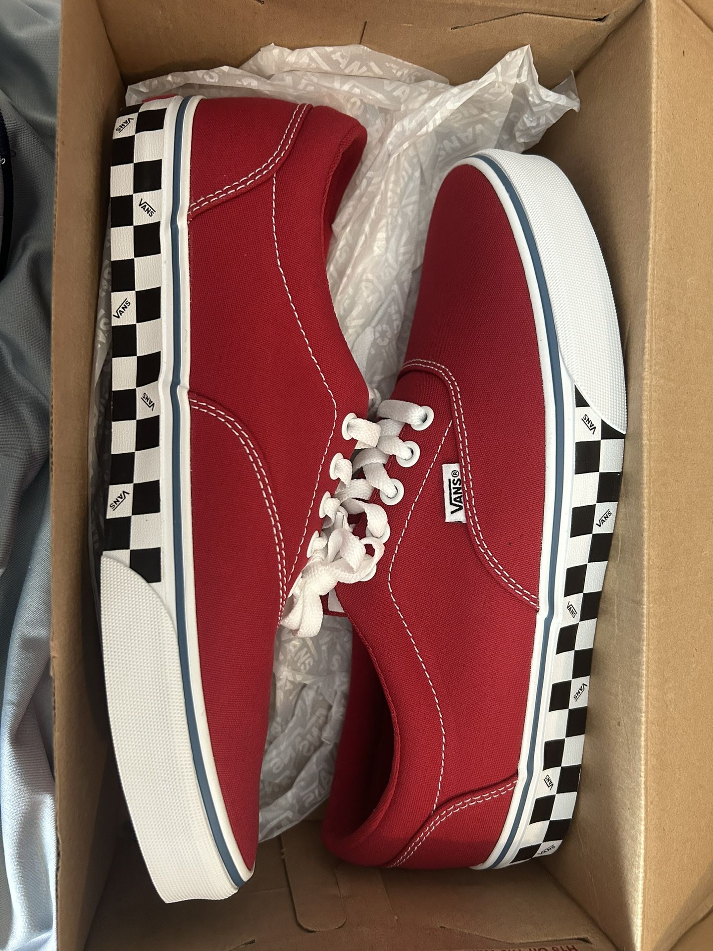 Men’s Vans Red/white