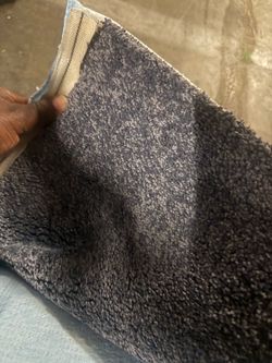 Brand New Roll Of Dark Blue Carpet