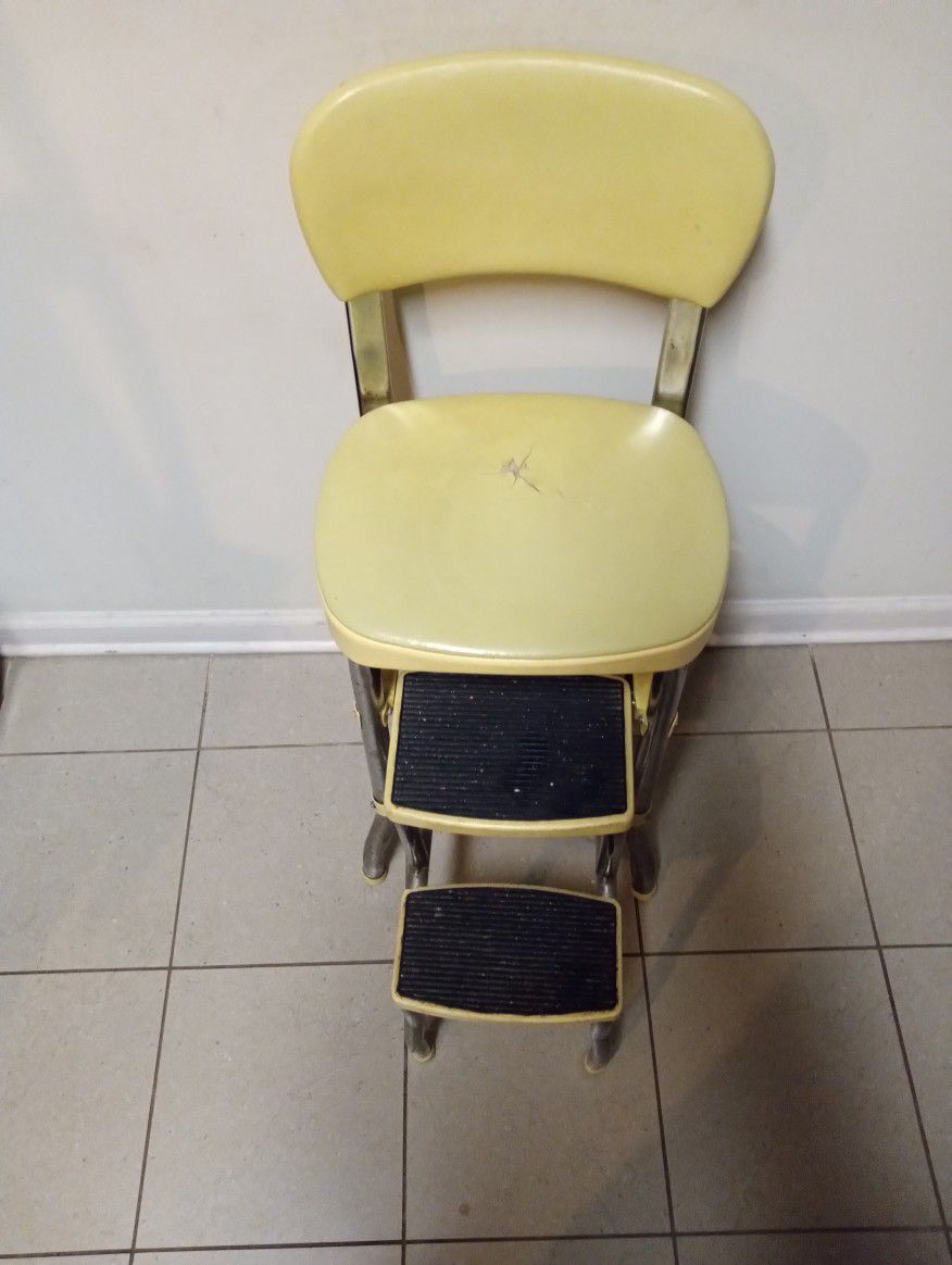 Vintage Cosco Chair Step Stool 