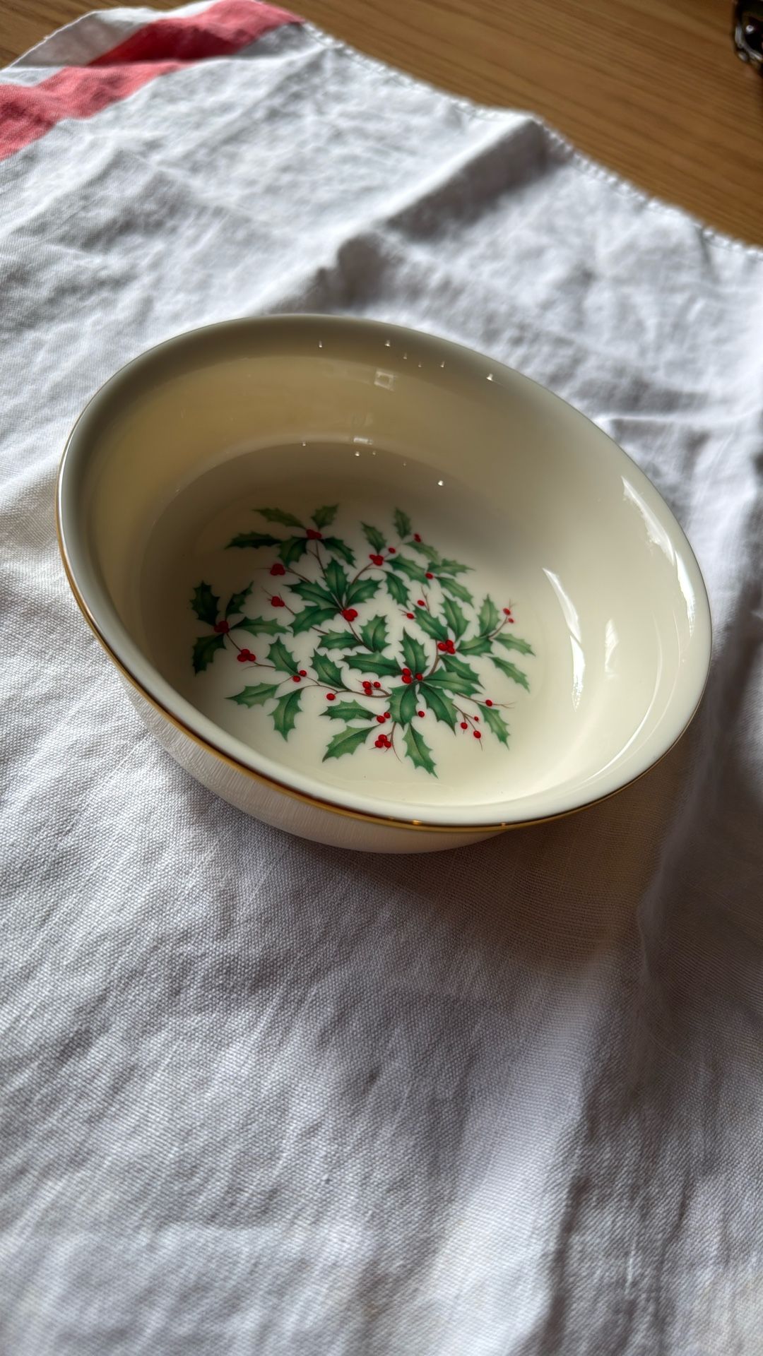 Holiday By Lenox Dimension Collection Fruit/Dessert Bowl