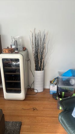 Decorative Vase With Sticks