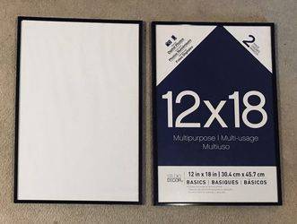 Multipurpose 12x18" document frames - $10