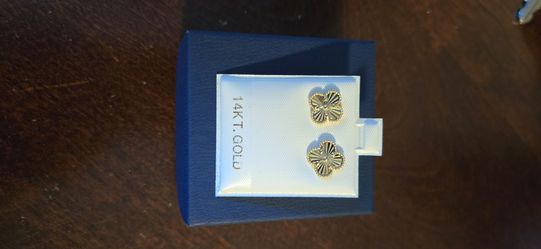 14k GOLD earings