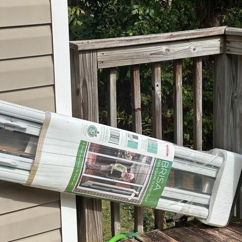 Brand New Retractable Screen door