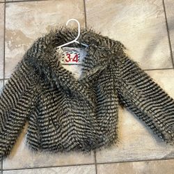 Child’s Fur-look Coat (age 3-4)