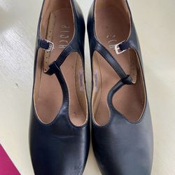 Bloch Ladies Chord T-strap Character Dance Shoes (2” heel)