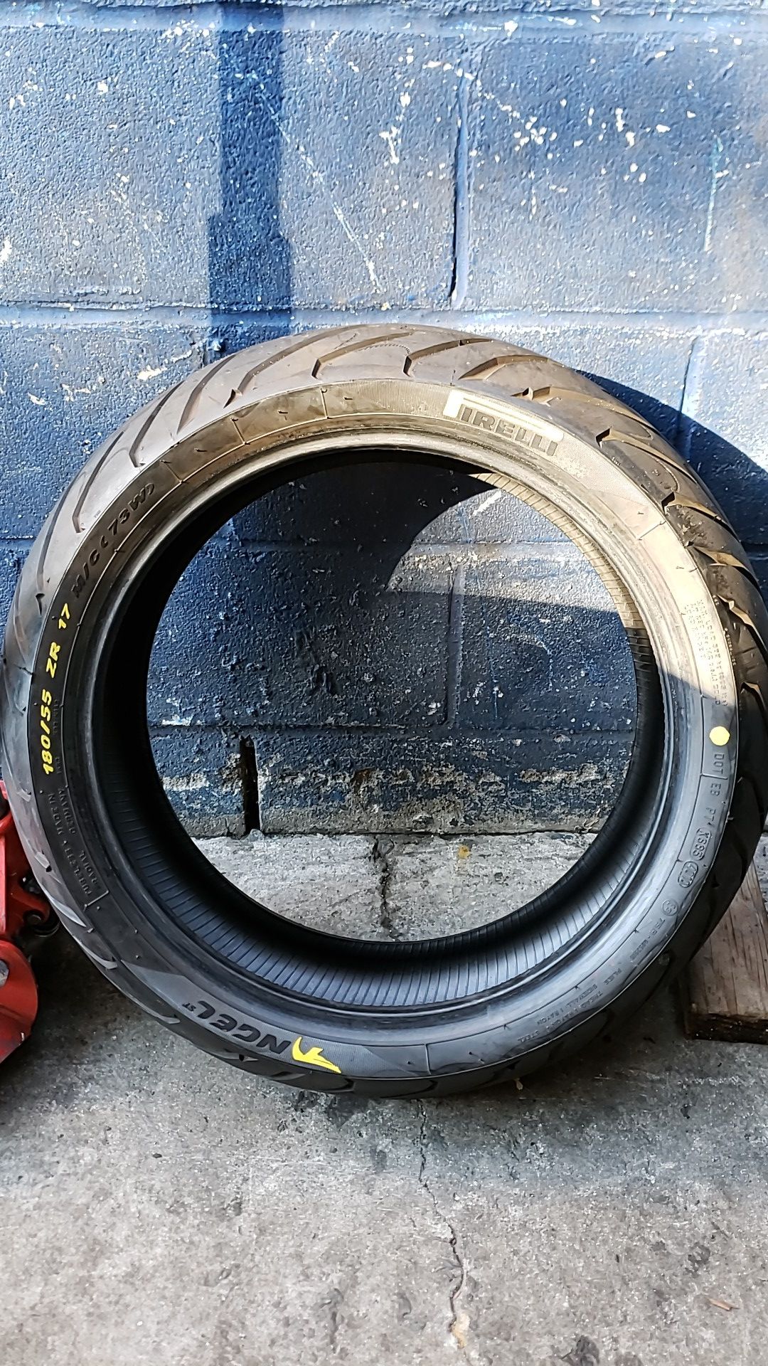 Pirelli Angel st rear tire 180 55 17