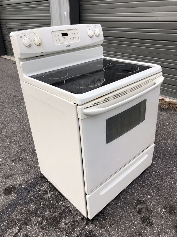 Kenmore beige glass top stove for Sale in Orlando, FL OfferUp