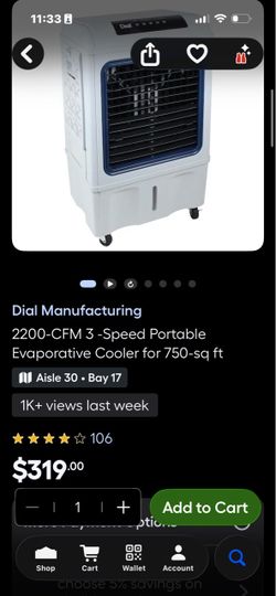 Dial portacool