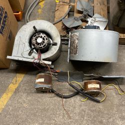HVAC fan motors. $35 Each .