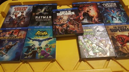 Dc blu rays