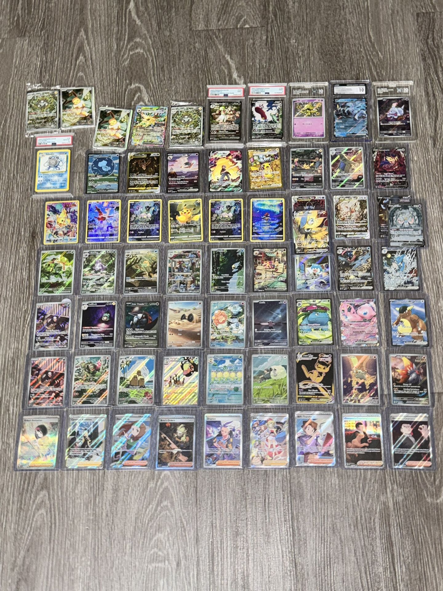 Pokemon Singles, Read Description Bubble Mew, Tina, 151 Zard