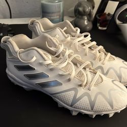 Adidas white football cleats