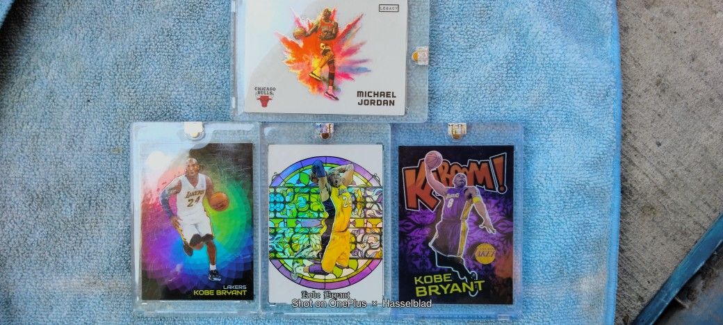 Michael Jordan And Kobe Bryant Legacy Cards
