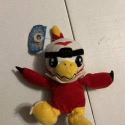 Rare Vintage Bandai Digimon Hawkmon Plush