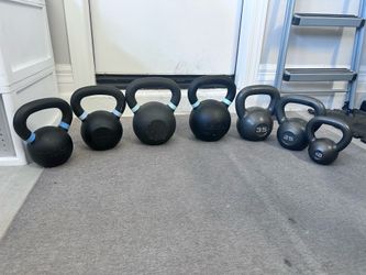 7 Kettlebells
