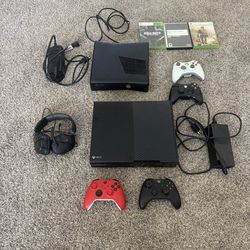 XBOX ONE AND XBOX 360