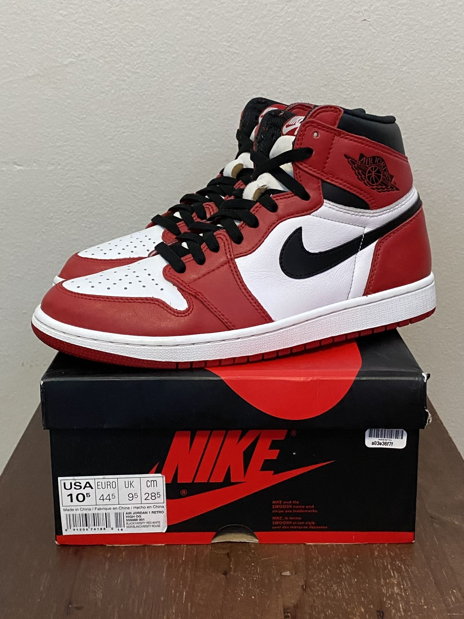 Jordan 1 Chicago Size 10.5