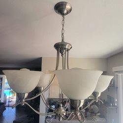 5-Light Dining Room Chandelier – Works Perfect