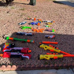 Nerf Guns Extra Mags Extra Bullets