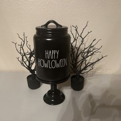 Rae Dunn Extra Large Happy Halloween Canister