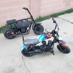 Mini Bikes For Kids Chopper Electric bike 16mph 20miles range. $325! FIRM. the Black Adult Mini bike Electric bike 1000watts 25mph 30miles range $500!