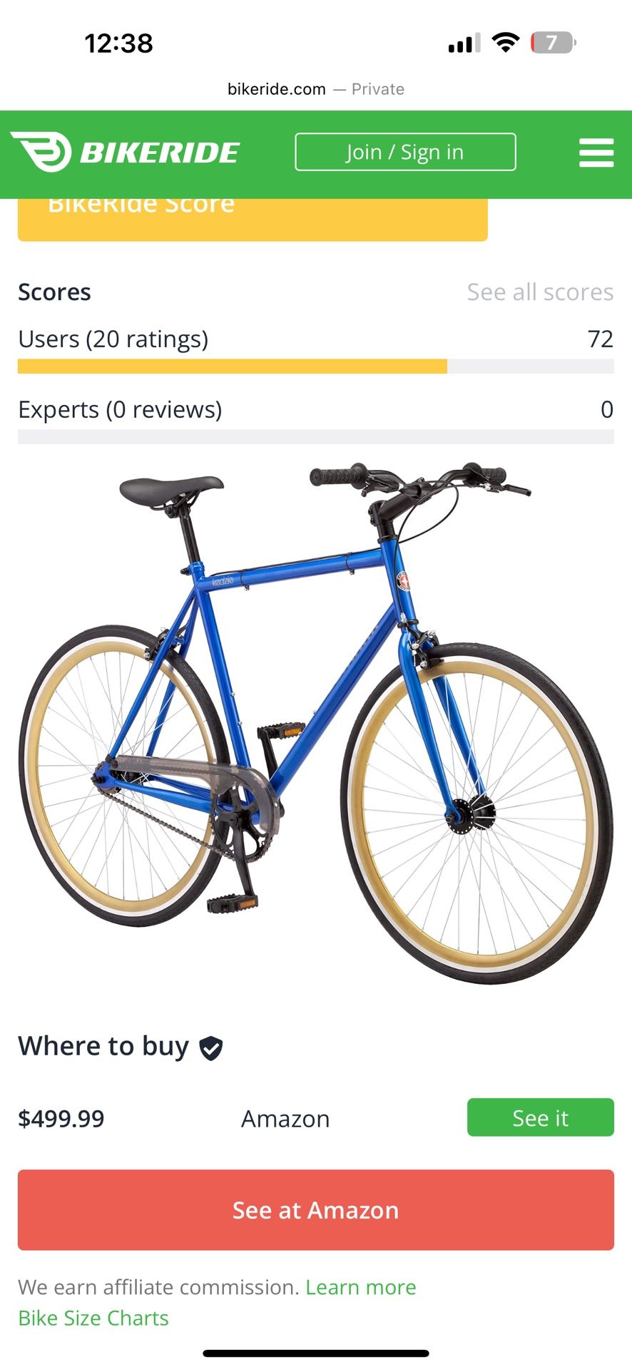 Schwinn Kedzie Single Speed Bicycle Fixie Bike Fixed Gear