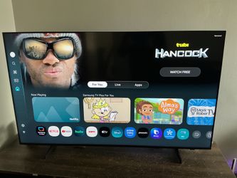 58’ Samsung UHD smart tv.