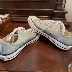 Converse All Stars Shoes - Silver