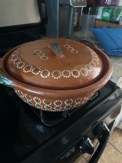 Mexican clay pot