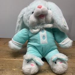 Teal Easter Bunny 