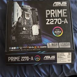 Prime Z270-A Motherboard Like New