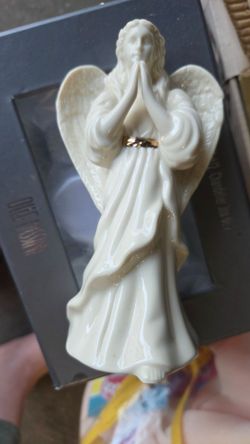 Lenox Porcelain Praying Angel Figurine