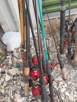 1 lot of fishing rods