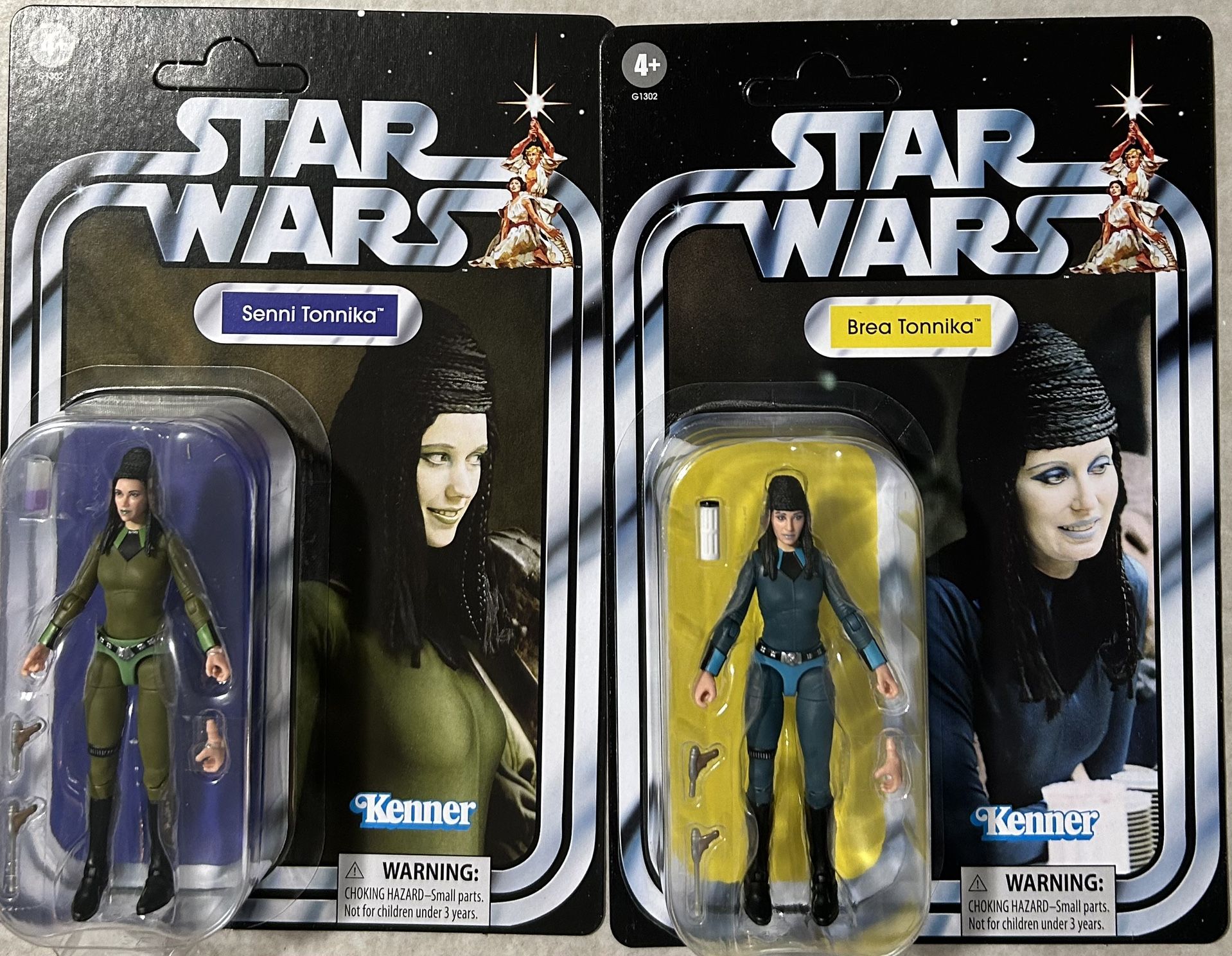 Haslab Exclusive Star Wars Vintage Collection Tonnika Sisters 