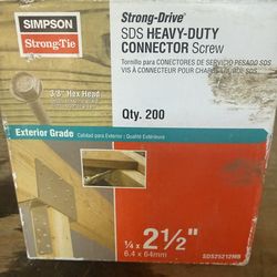 SDS HEAVY-DUTY CONNECTOR 1/4x2-1/2