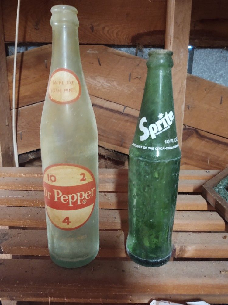 Old Soda bottles