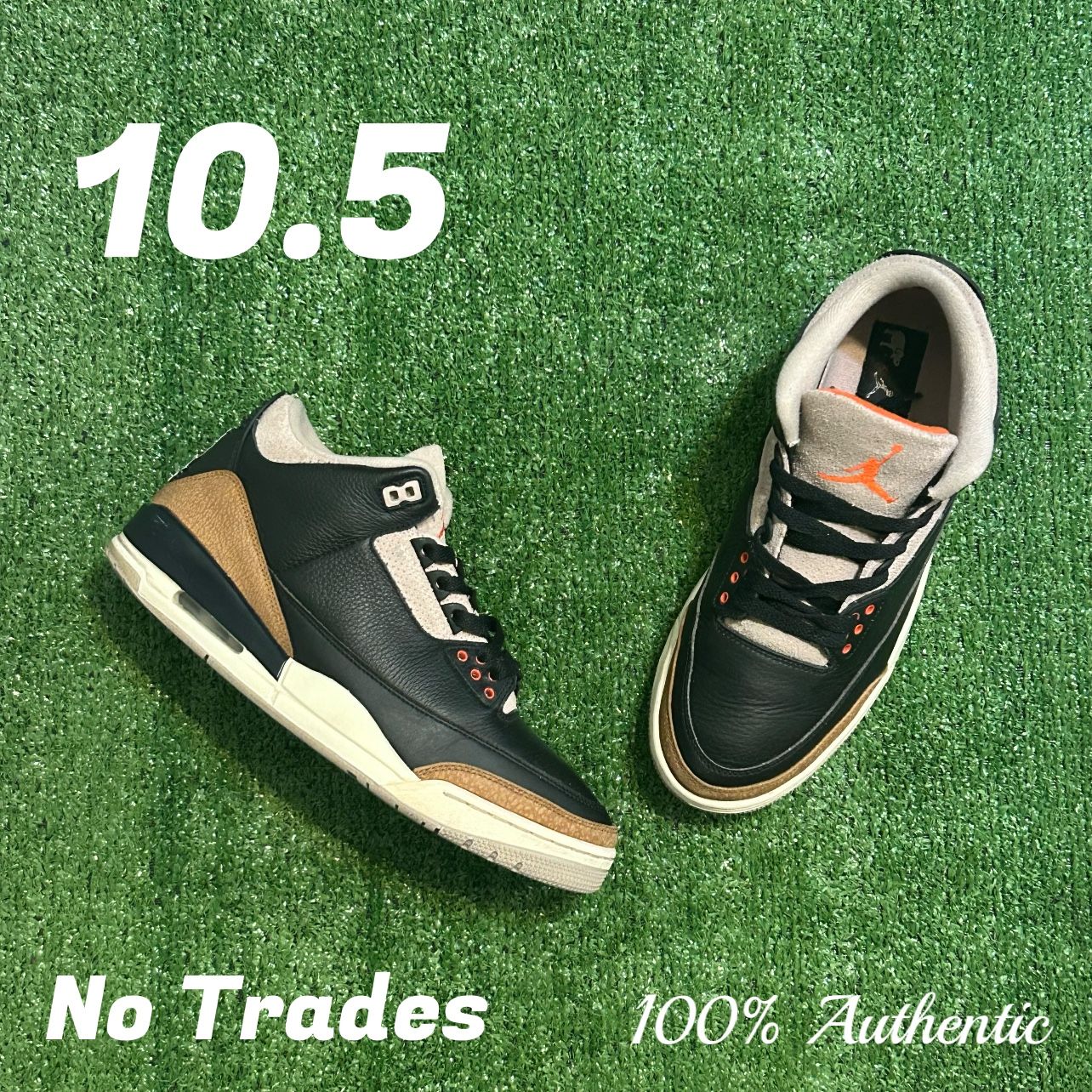 Size 10.5 Air Jordan 3 Retro โDesert Elephantโ ๐๏ธ