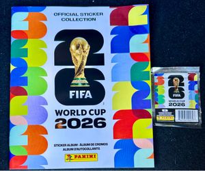 PANINI - FIFA 2026 World Cup Collection Book & One Sealed Sticker Pack New Soft