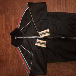 Gucci GG Jacquard Jersey Zip Jacket “Black”