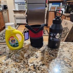 To Go Thermos With Caring Bag & Detergenr. Both Brand New...both For Only $5