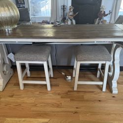 Table With Stools