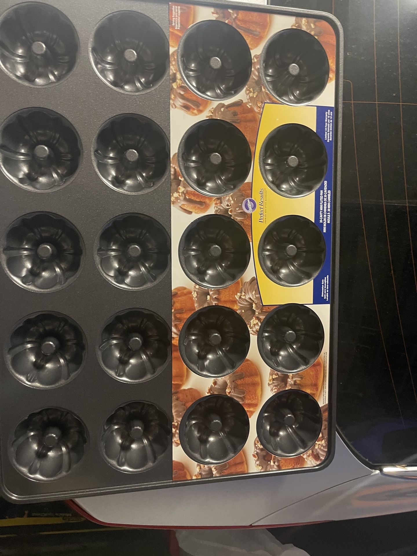 2 Wilton Mini Cupcake Pan