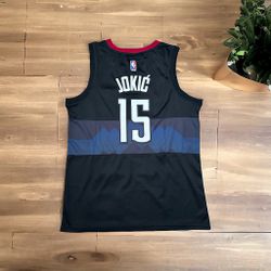 Basketball Jersey Nikola Jokic #15 City Edition Black 2024 Men Size Denver