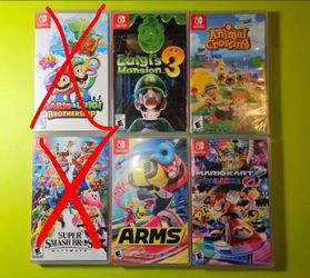 Nintendo Switch Games $50/each