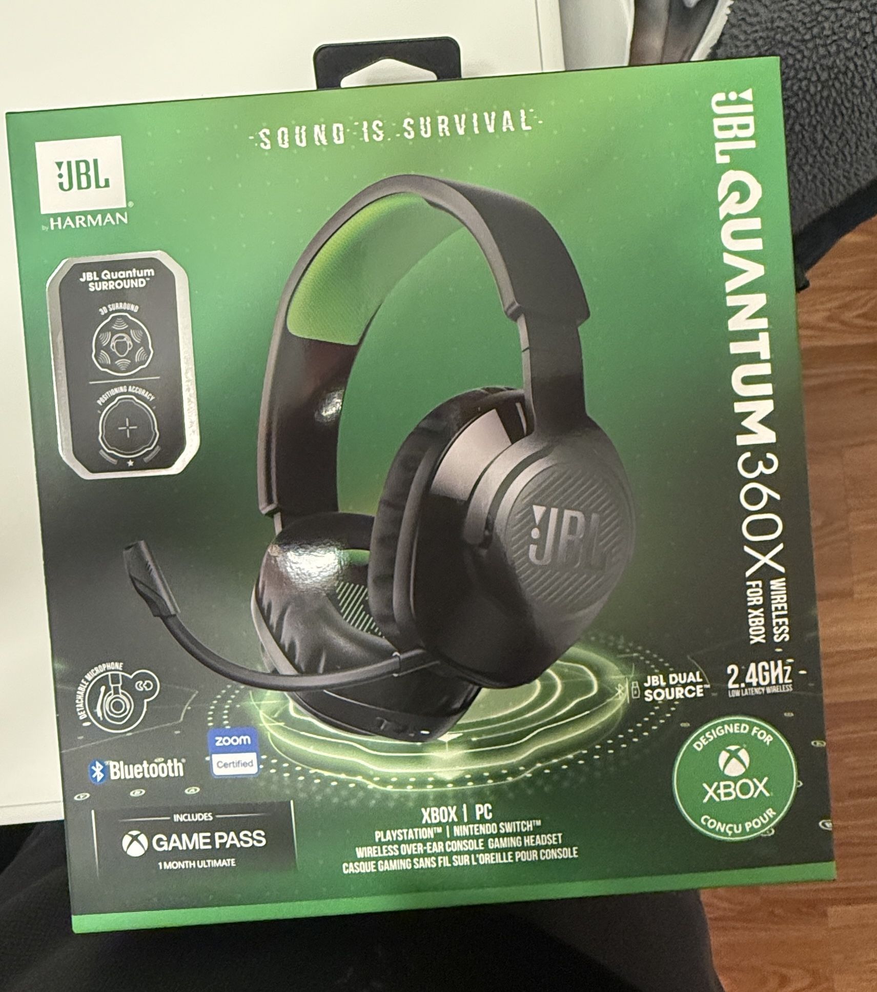 JBL QUANTUM 360X WIRELESS HEADPHONES