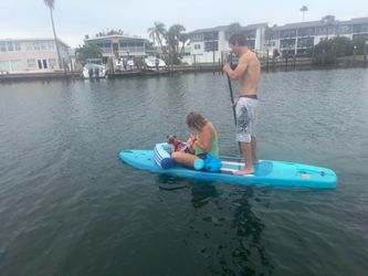 Hard shell paddleboard